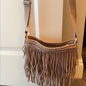 American Eagle fringe crossbody bag